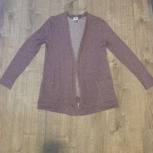 3/$20 Old Navy Purple Double Pocket Cardigan